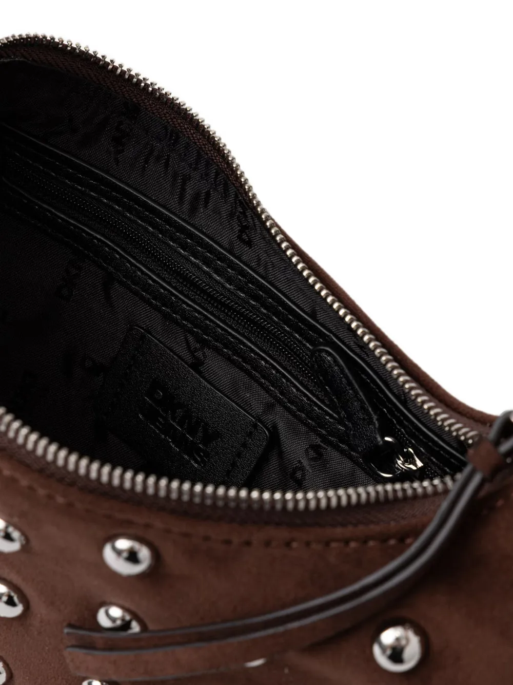 DKNY Katya shopper verfraaid met studs Bruin