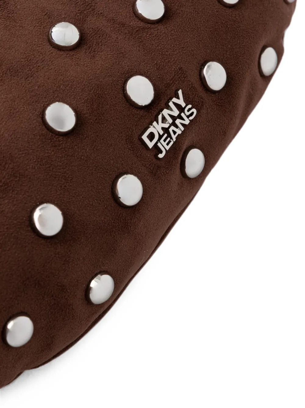 DKNY Katya shopper verfraaid met studs Bruin