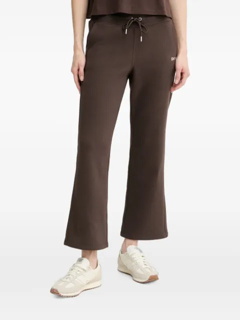 DKNY pants con placa del logo y cordones en la pretina