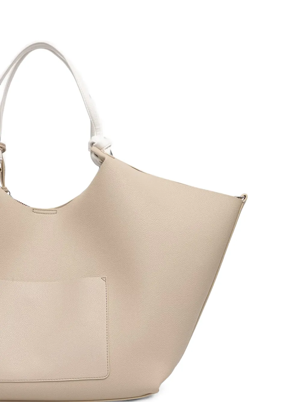 DKNY Paula shopper met logoplakkaat Beige