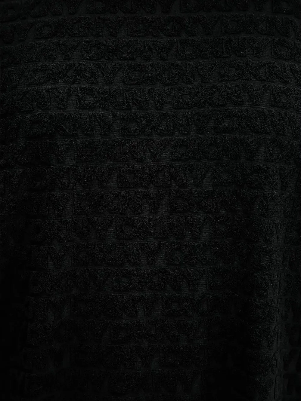 DKNY Pyjama met logo-reliëf Zwart