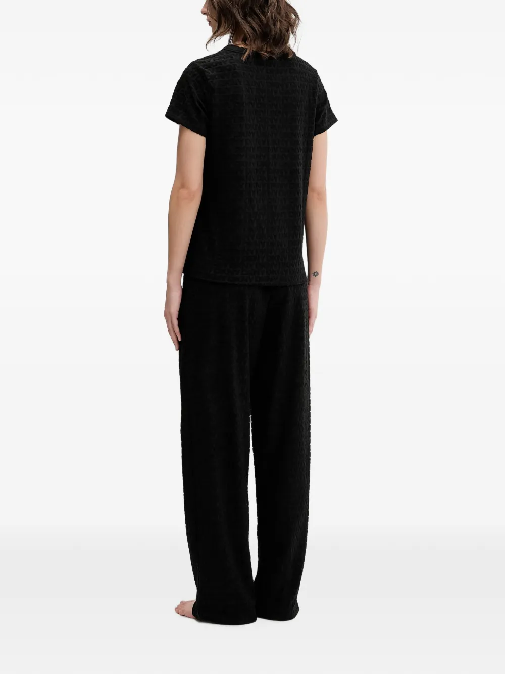 DKNY Pyjama met logopatroon Zwart