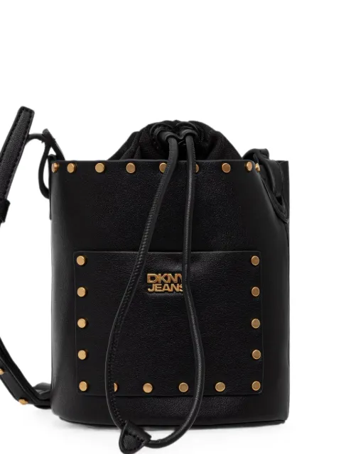 DKNY bolsa bucket con apliques