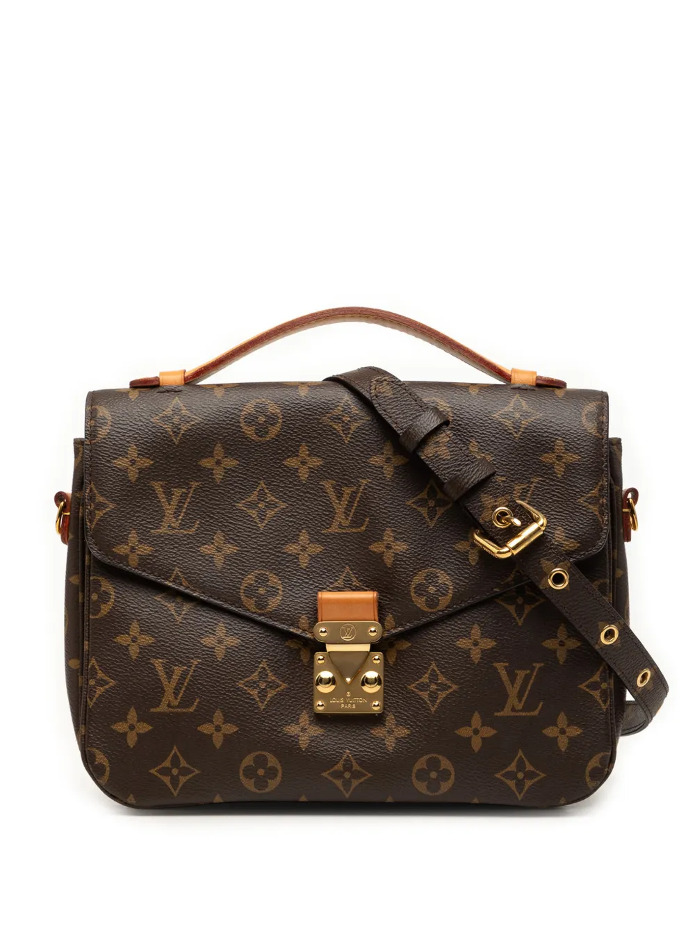 Louis Vuitton Pre-Owned 2018 Pochette Metis Satchel-Tasche mit Monogramm - Braun