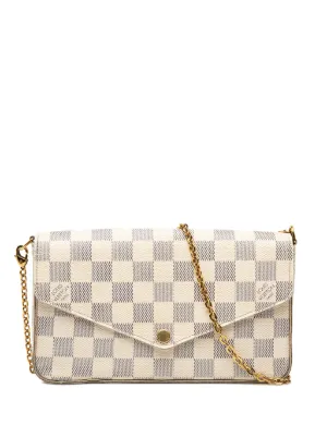 Louis Vuitton Pre-Owned 2020 ダミエ アズール ポシェット フェリシー 