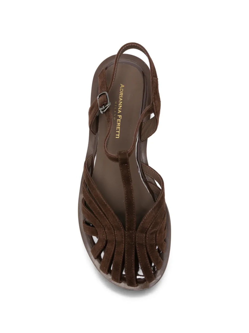 ADRIANNA FERETTI Sandalen met bandjes Bruin