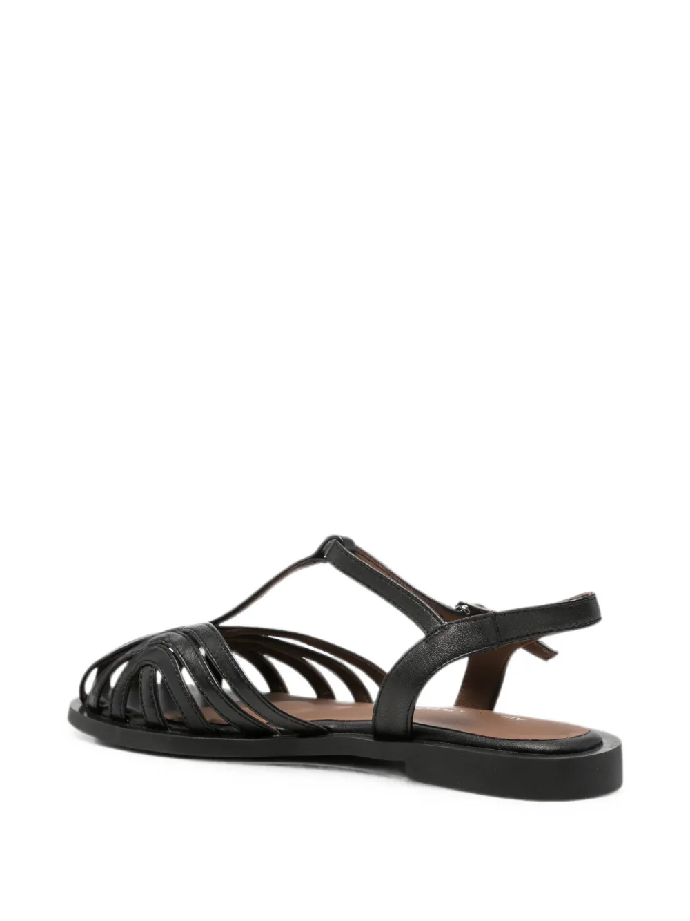 ADRIANNA FERETTI Gekooide sandalen Zwart