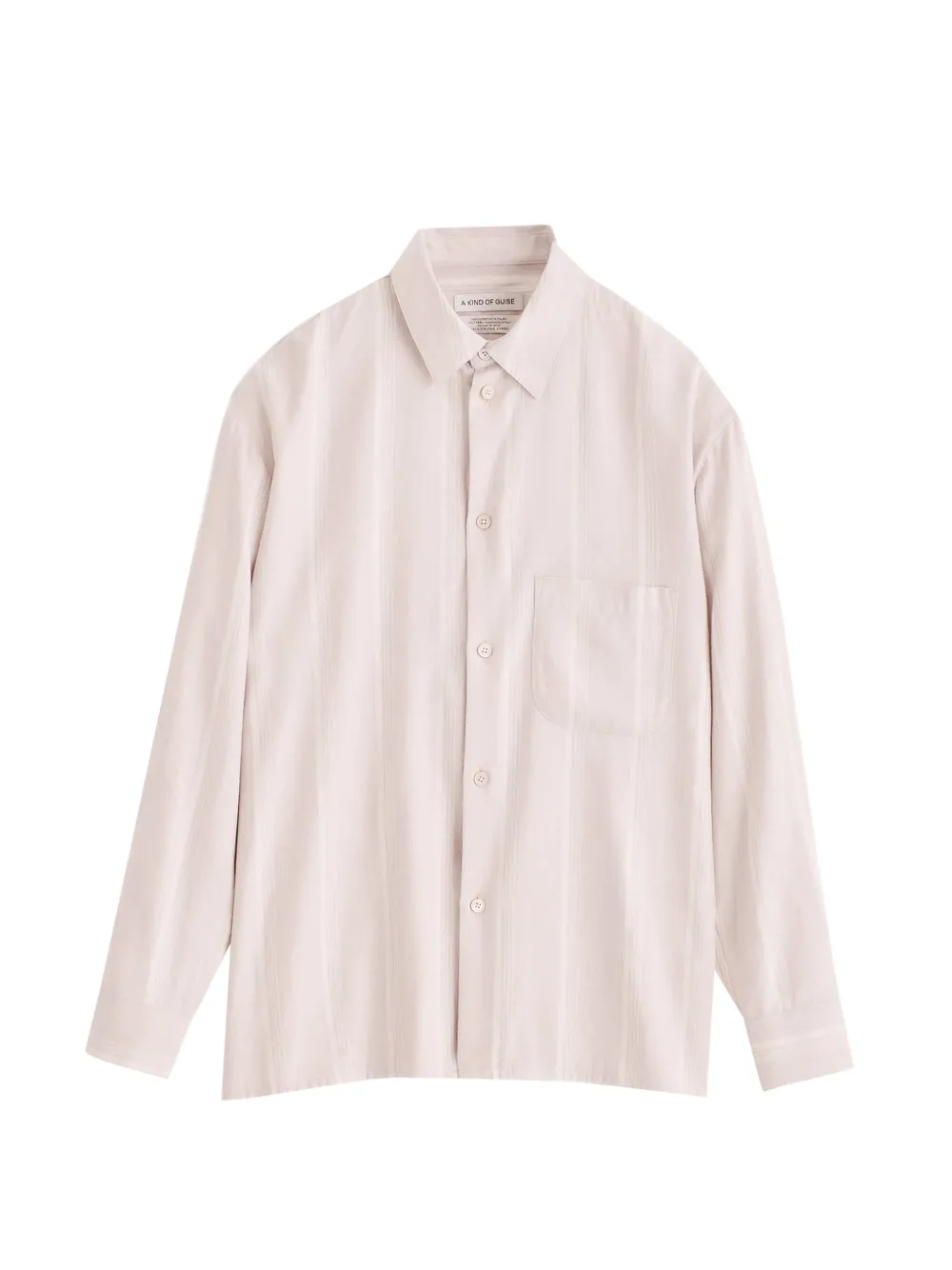 A Kind of Guise Gusto striped flannel shirt - Nude