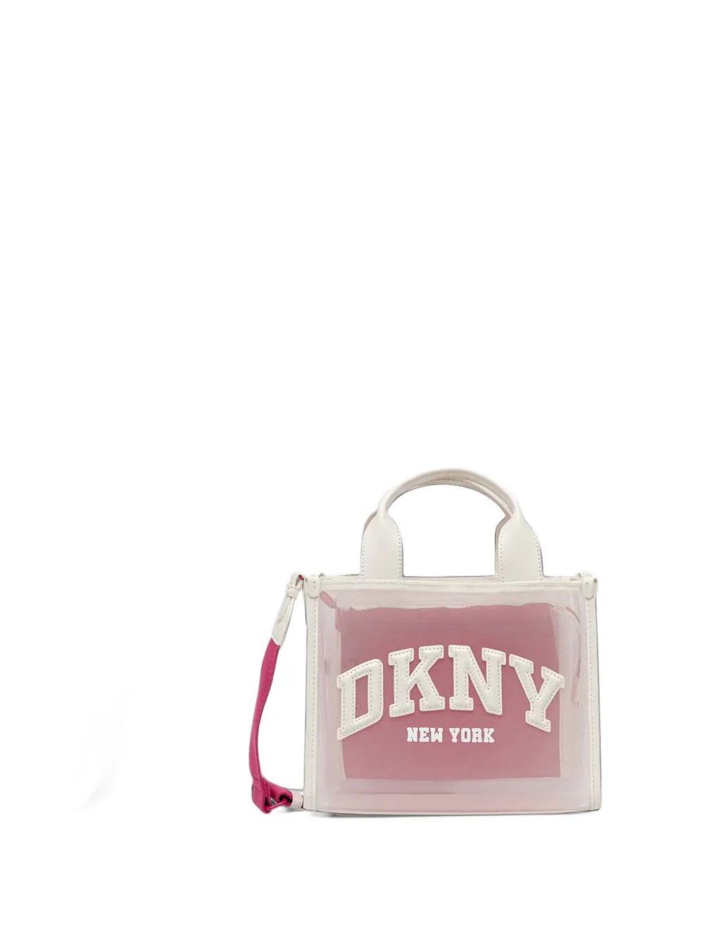 DKNY Mesh shopper Wit