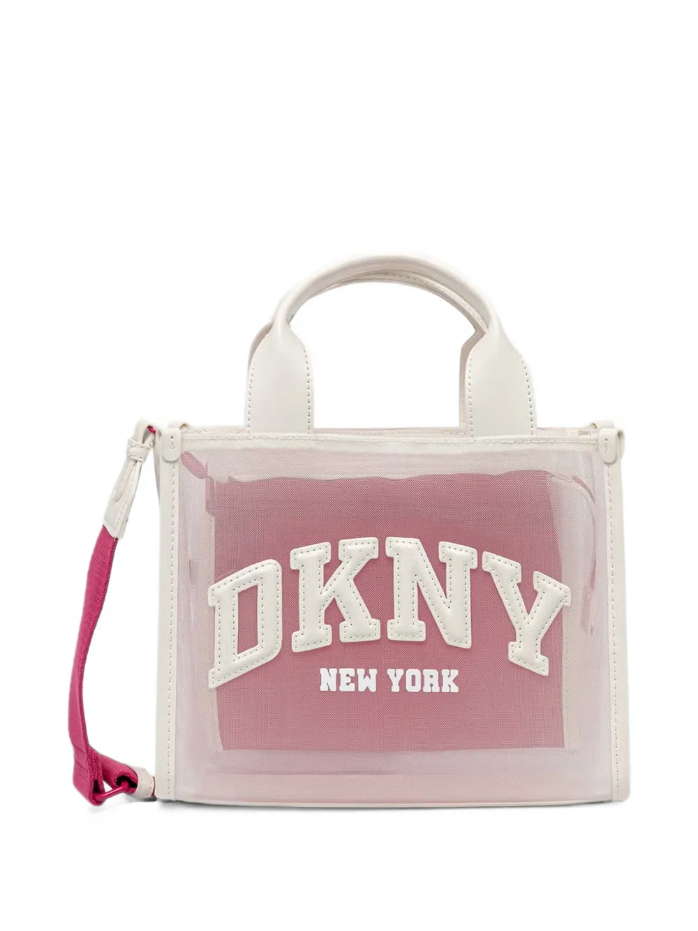 DKNY Mesh shopper Wit