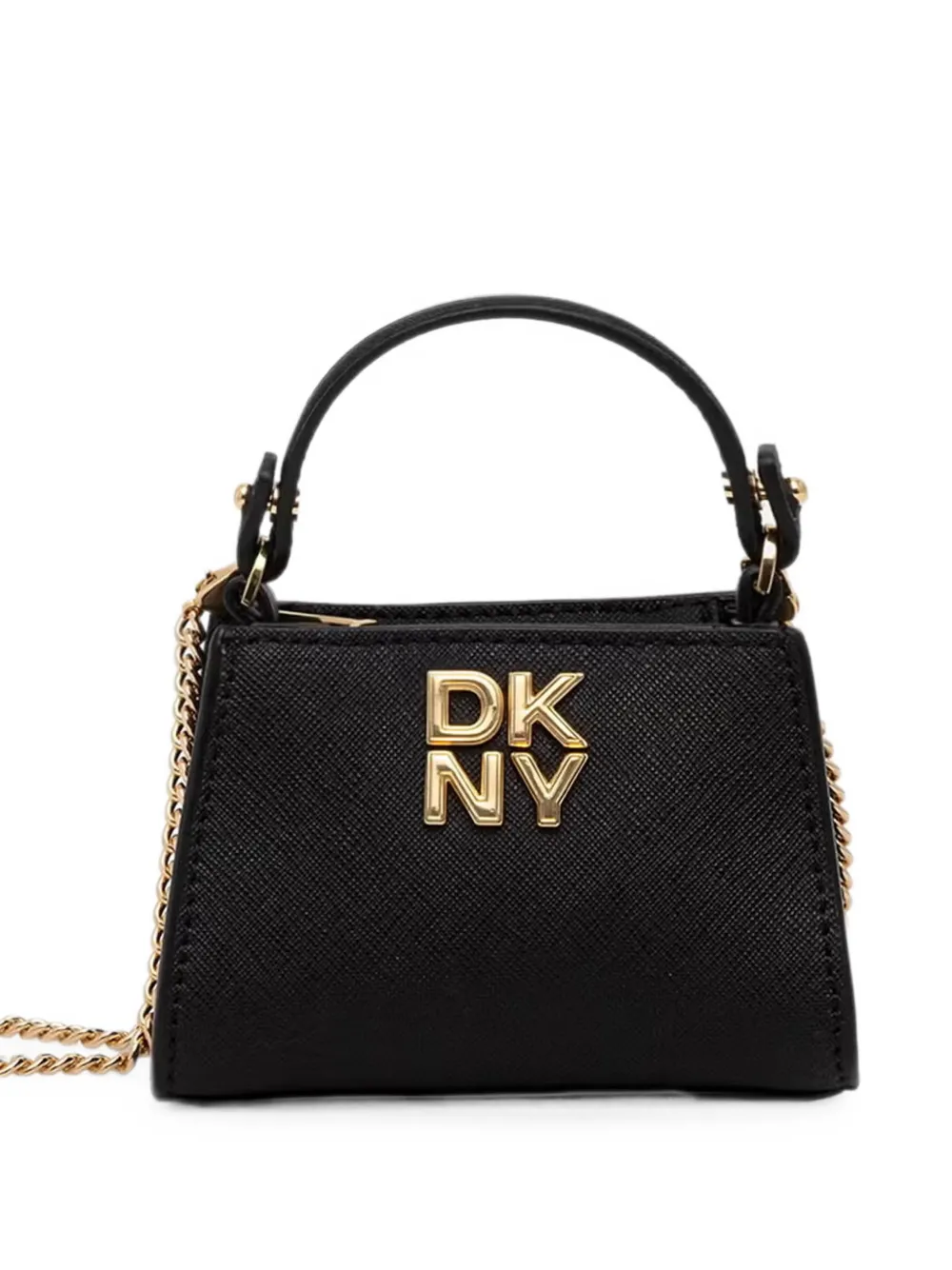 DKNY Foster logo-plaque crossbody bag - Nero