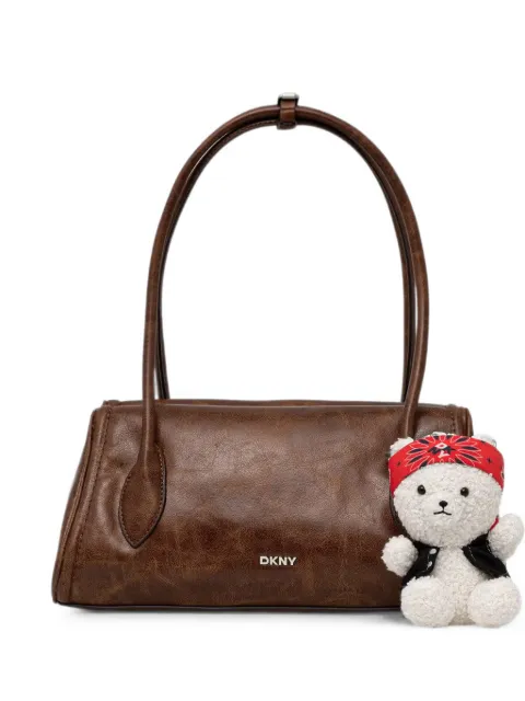 DKNY Amelie bear-charm tote bag