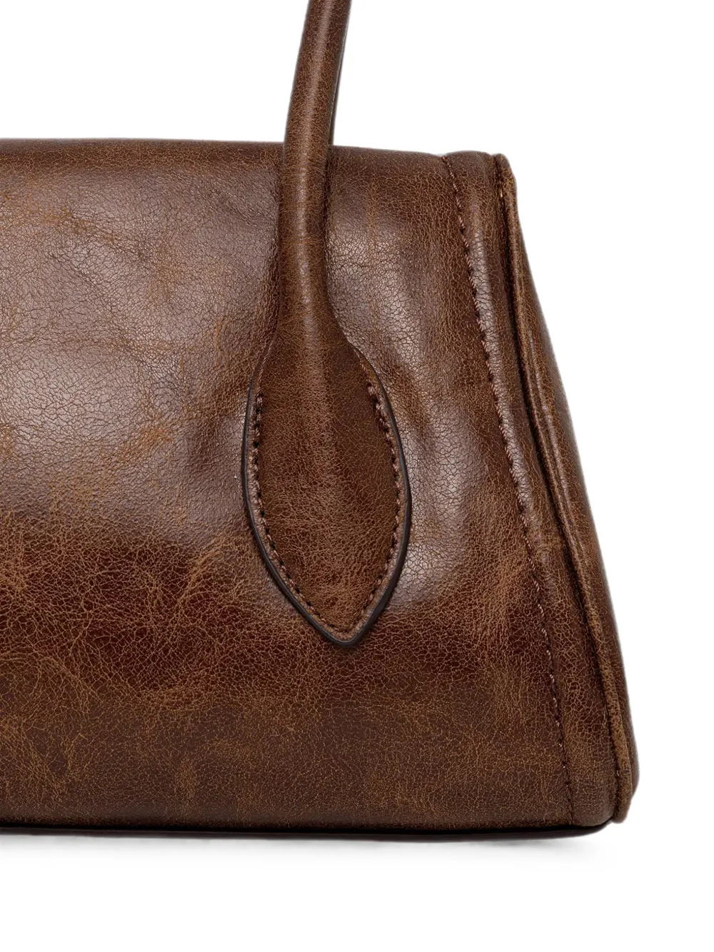 DKNY Amelie shopper met beerbedel Bruin