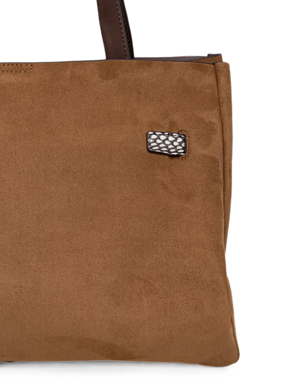 DKNY Bryar shopper met gespsluiting Bruin