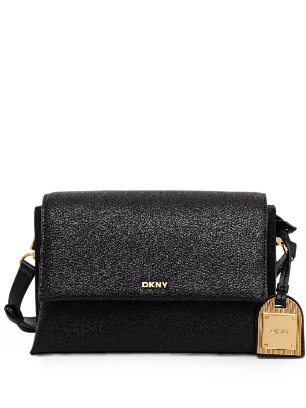 DKNY Alya logo-plaque crossbody bag - Nero