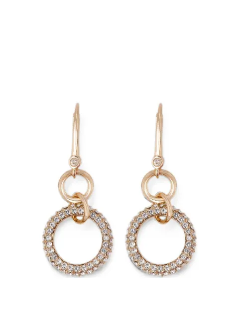 DKNY Hailey crystal-embellished drop earrings