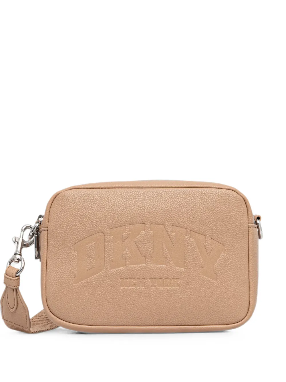DKNY Hadlee logo-debossed shoulder bag - Toni neutri