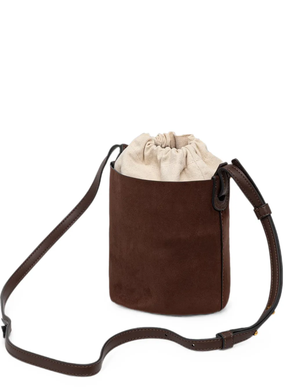 DKNY Payton bucket-tas met studs Bruin
