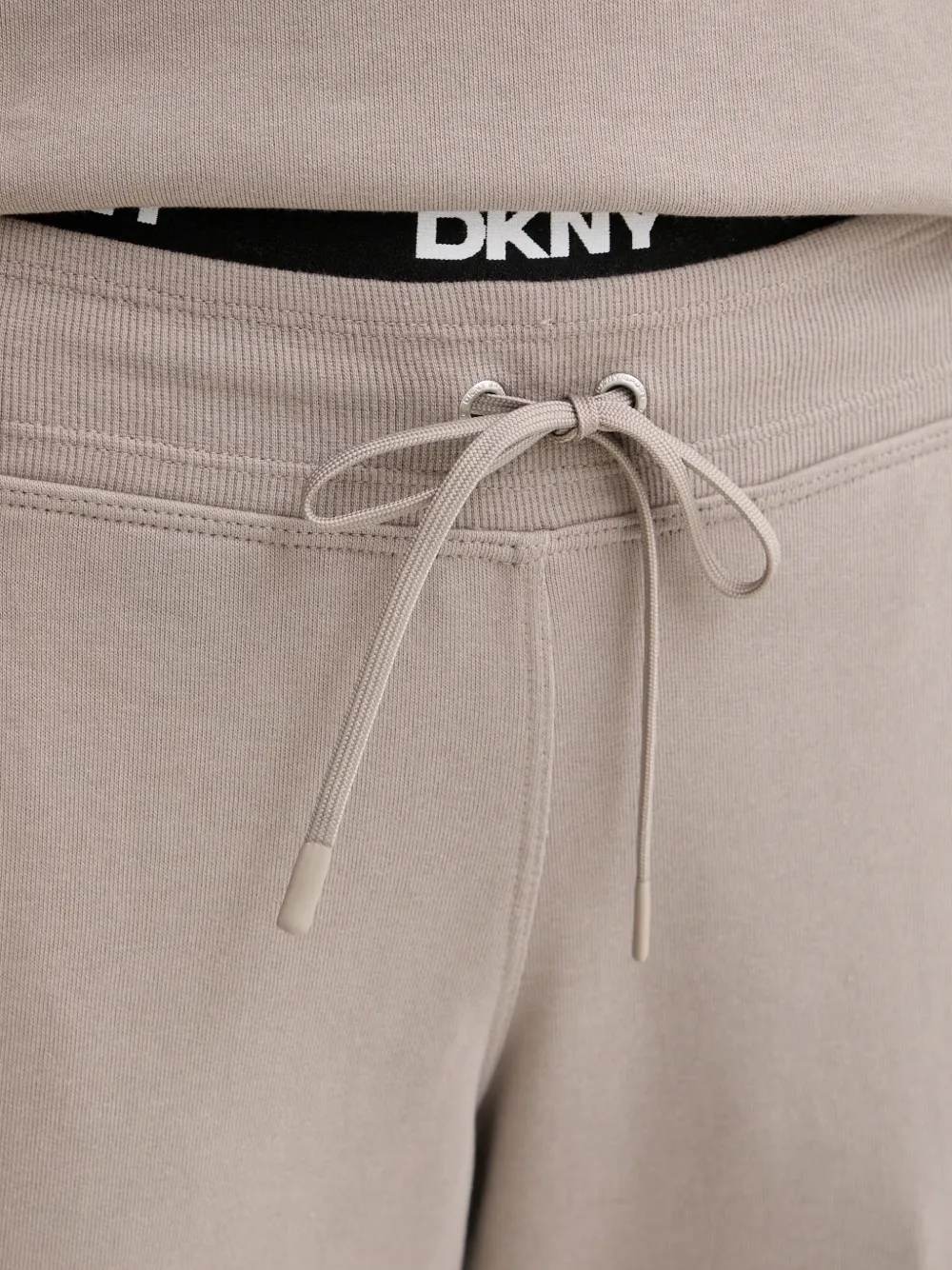 DKNY High-waist trainingsbroek met logoband Bruin