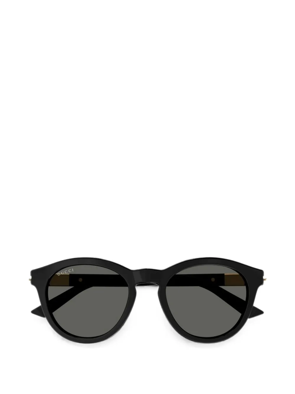 Gucci Round-frame Sunglasses In Black
