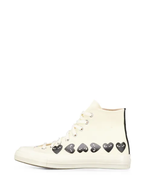Comme Des Garçons Play Chuck 70 heart-print sneakers
