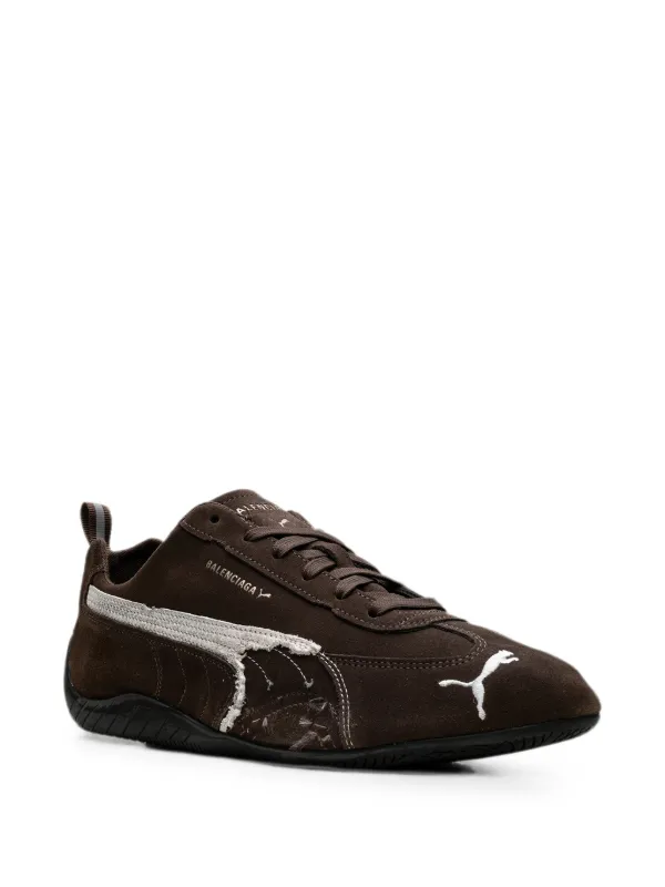 BALENCIAGA PUMA スピードキャット 41 PUMA x Balenciaga Speedcat Sneakers | Brown | FARFETCH