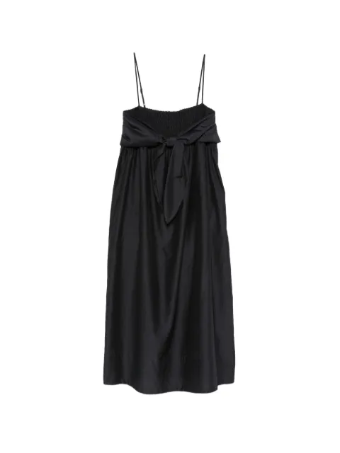 Vince bow-detail midi dress