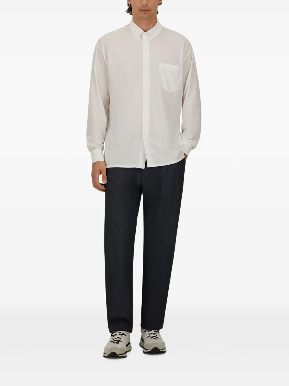 Herno Plooibroek met trekkoord Blauw