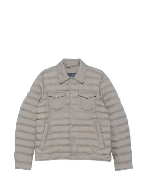 Herno quilted press-stud jacket