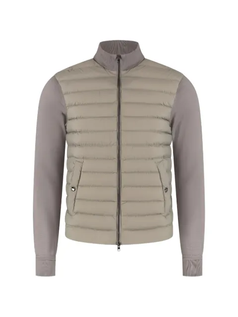 Herno padded panelled jacket