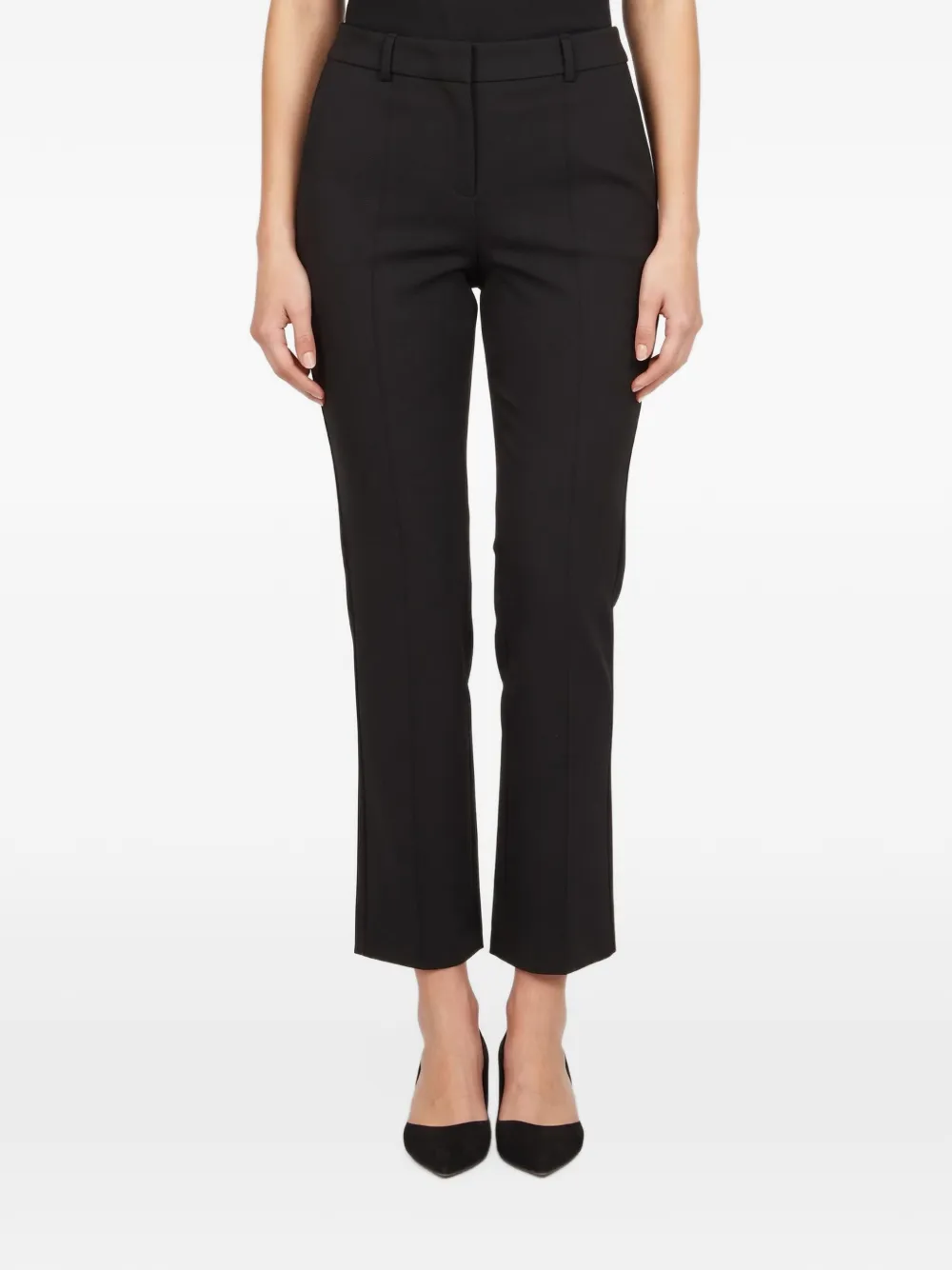 DVF Diane von Furstenberg straight-leg trousers - Schwarz