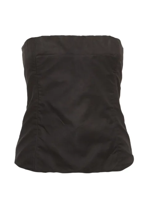 KHAITE Pre-Owned strapless corset top