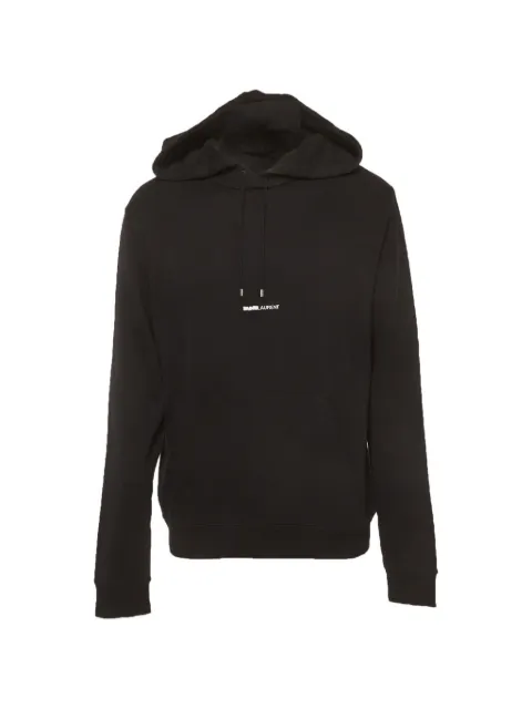 Saint Laurent Pre-Owned hoodie à logo imprimé