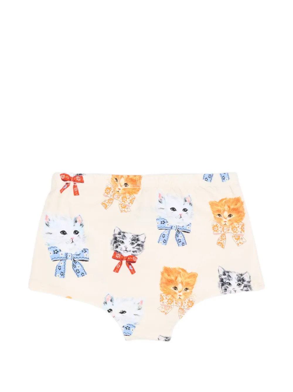 Molo Twee Jemma slips met katten-print Beige