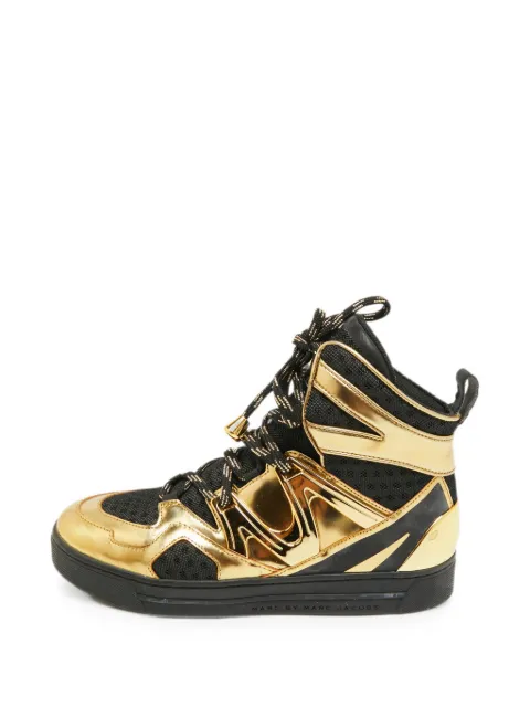 Marc By Marc Jacobs metallic-effect sneakers