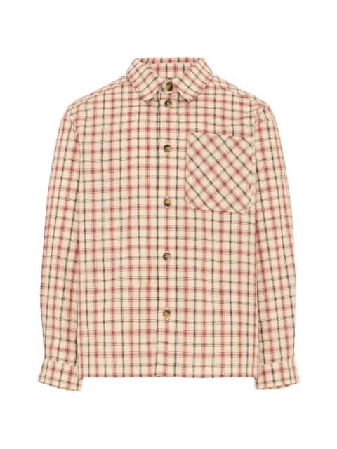 Bonpoint check-pattern shirt