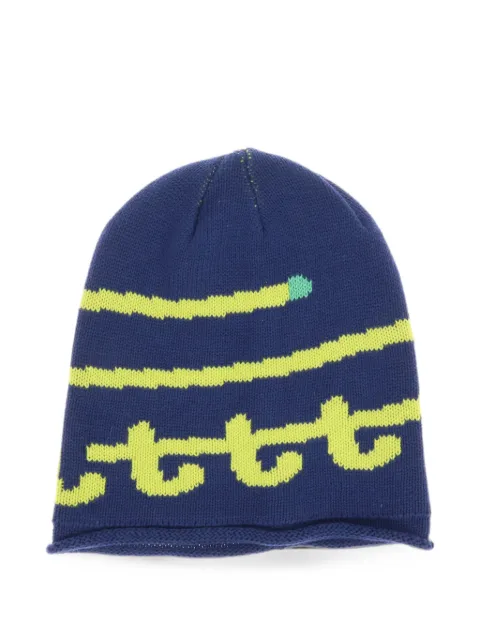 LITT' Swirl knit cotton beanie 
