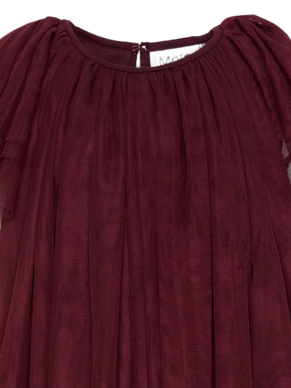 Molo Cocolita tulen jurk met ruches Rood
