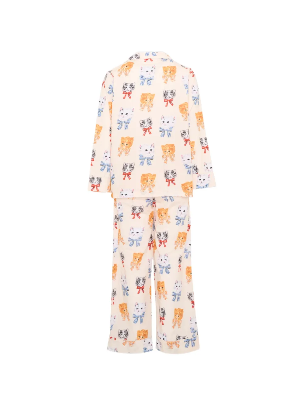 Molo Pyjama met kattenprint Beige