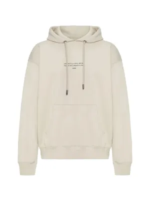 Marc Jacobs Monogram Oversized Drawstring Hoodie | Neutrals | FARFETCH
