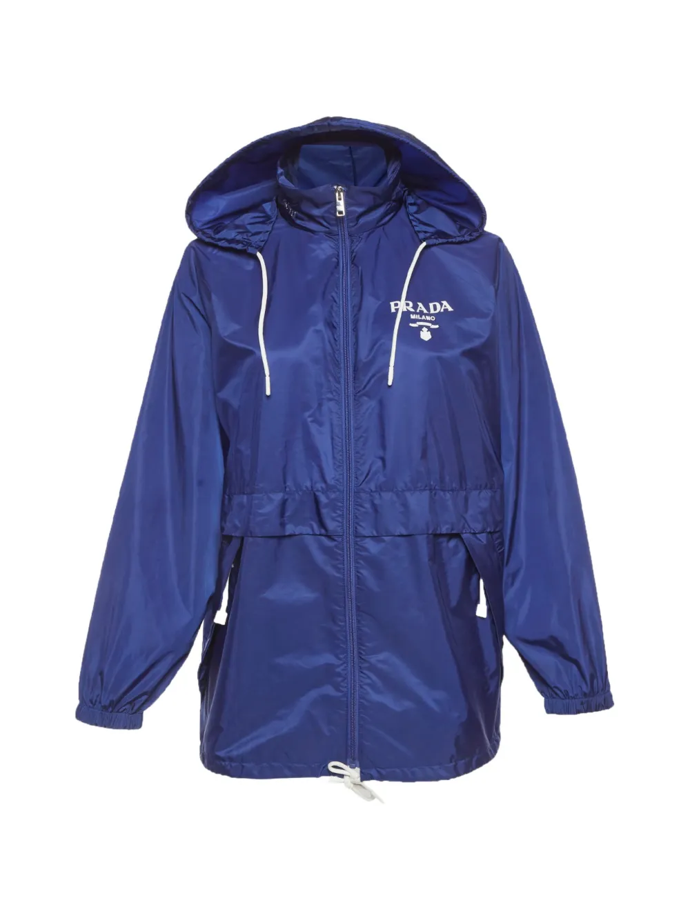 Prada Pre-Owned blue hooded jacket