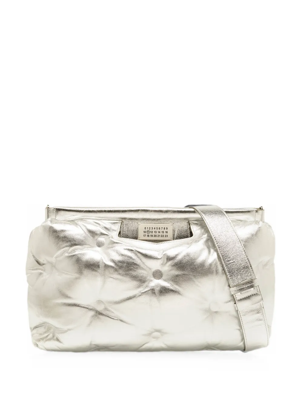 Maison Martin Margiela Pre-Owned Glam Slam padded shoulder bag - Argento