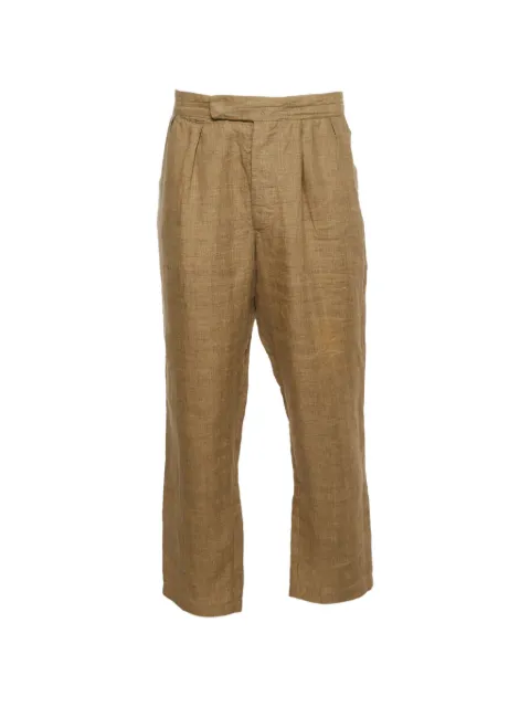 Dries Van Noten Pre-Owned straight-fit trousers