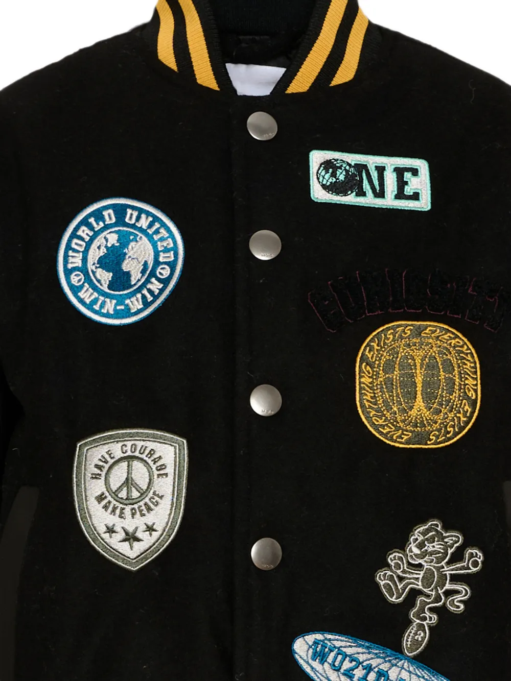  Molo Hani Bomber Jacket - Negro 