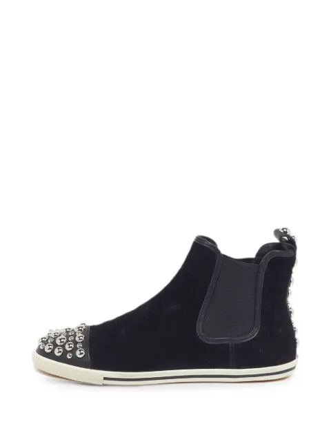 Marc By Marc Jacobs stud-embellished suede ankle boots