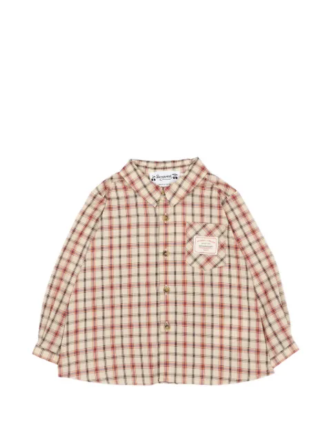 Bonpoint check-pattern shirt