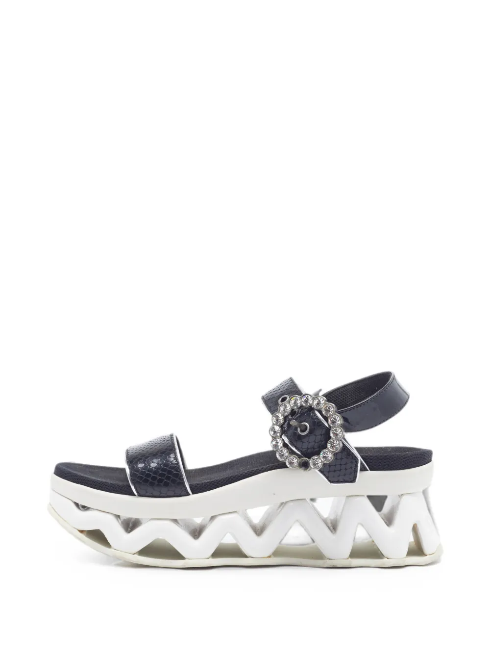 Marc By Marc Jacobs crystal-embellished sandals - Nero