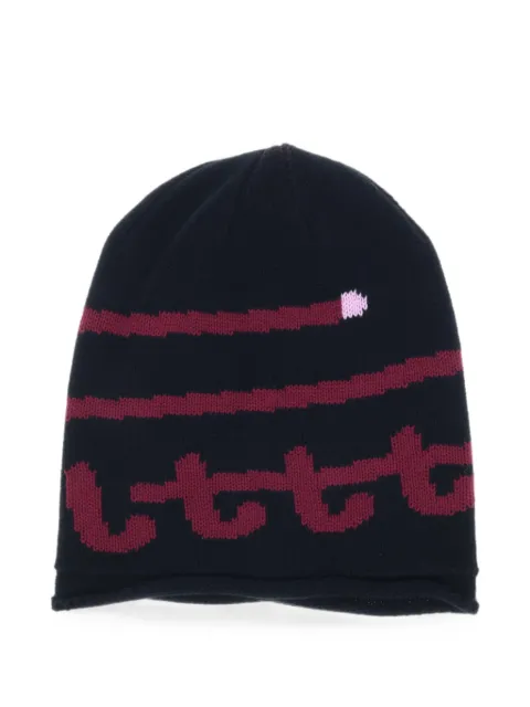 LITT' Swirl knit cotton beanie 