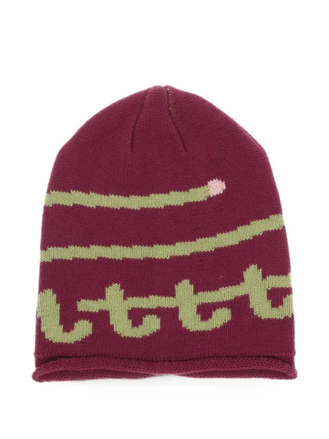 LITT' Swirl knit cotton beanie 