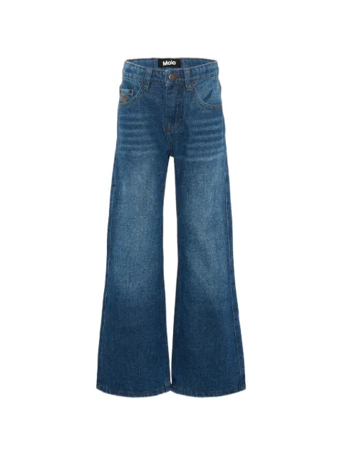 Molo Alban faded wide-leg jeans